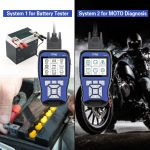 JDIAG M100 Motorräder 2 in1 OBD-Scanner-Batterietester, vereinfachte Version – Bild 3