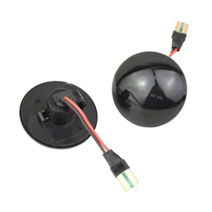 2 Stück für Land Rover Range Rover L322 2002–2012, dynamisches LED-Fender-Seitenlicht, For Land Rover Range Rover L322 2002-2012, For Land Rover Range Rover L322 2002-2012 (Transparent Black) – Bild 2