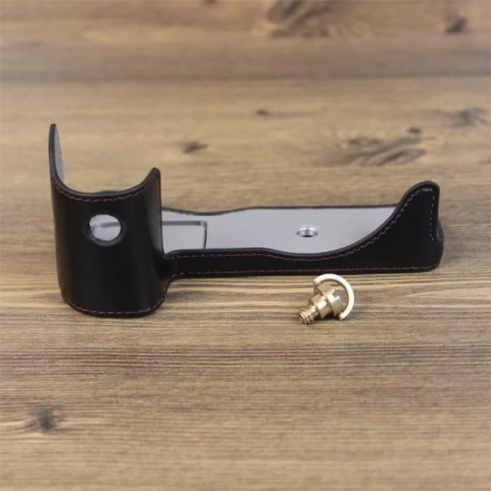 Für Canon EOS R7 1/4 Zoll Gewinde PU-Leder Kamera Halbgehäuse Basis, For Canon EOS R7 – Bild 2