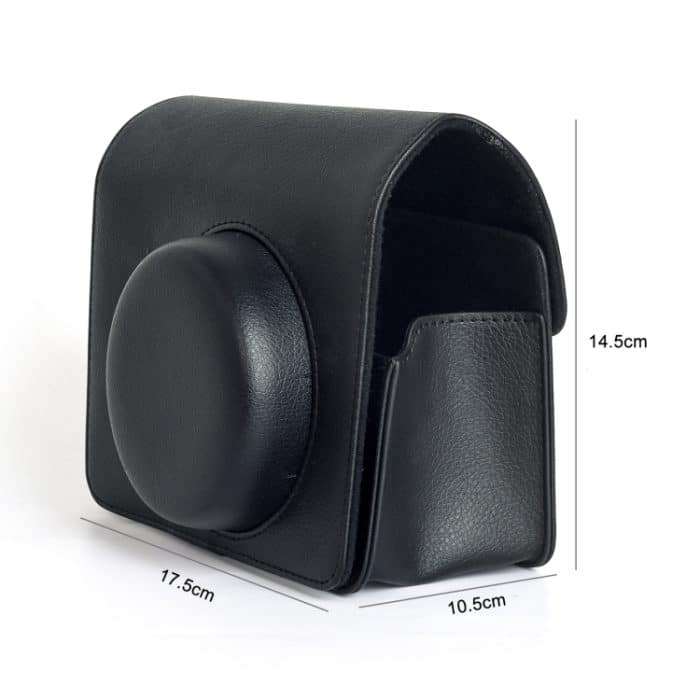 Für FUJIFILM Instax WIDE 400 Ganzkörper-Ledertasche mit Tragegurt – Bild 5