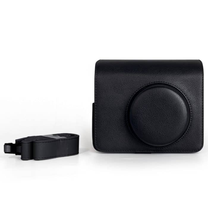 Für FUJIFILM Instax WIDE 400 Ganzkörper-Ledertasche mit Tragegurt – Bild 6