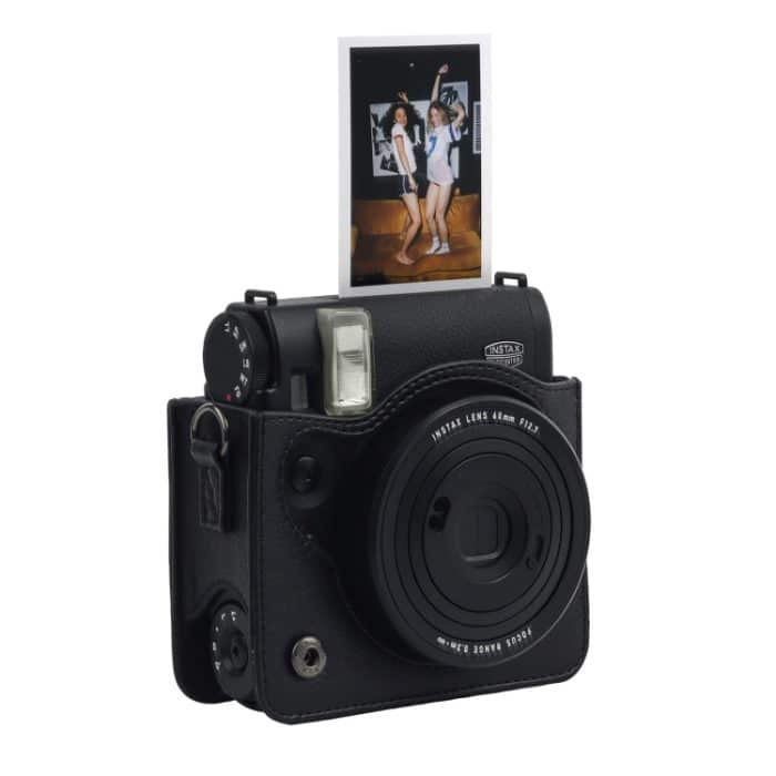 Für Fujifilm Instax mini 99 Ganzkörperkamera PU-Ledertasche mit Riemen – Bild 6