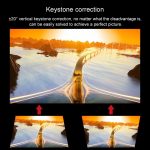 Cheerlux C9 2800 Lumen 1920x1080P HD Smart-Projektor mit gleichem Bildschirm, unterstützt HDMI x 2 / USB x 2 / VGA / AV, C9 Same Screen – Bild 8