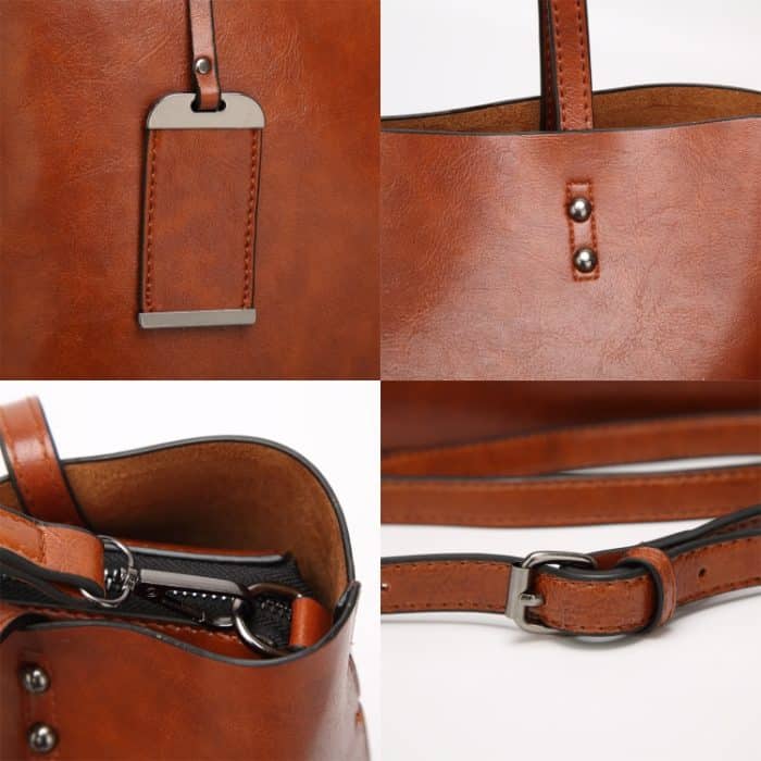 Mode PU Leder Damen Handtaschen Frauen Messenger Bags Umhängetasche Umhängetasche – Bild 6