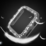 Zweireihiges Diamant-PC-Uhrengehäuse für die Apple Watch-Serie, 7 41mm, 7 45mm – Bild 4