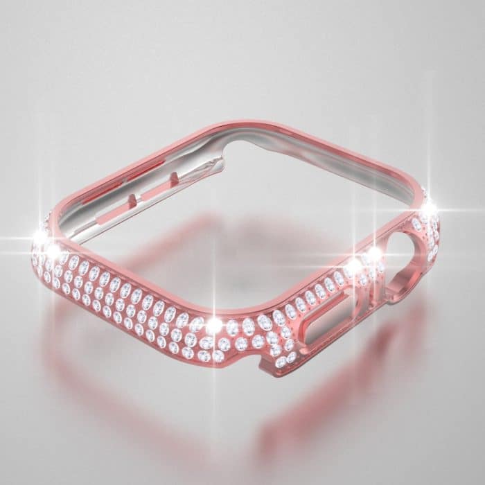 Ausgehöhltes Diamant-PC-Uhrengehäuse für die Apple Watch-Serie, 3&2&1 42mm – Bild 7