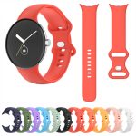 Für Google Pixel Watch einfarbiges Silikon-Uhrenarmband, Man, Women – Bild 3
