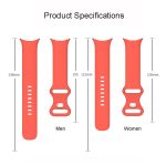 Für Google Pixel Watch einfarbiges Silikon-Uhrenarmband, Man, Women – Bild 4