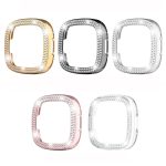 Zweireihiges Diamant-Galvanik-PC-Uhrengehäuse, For Fitbit Versa 4 / Sense 2 – Bild 6