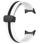 Zweifarbiges Silikon-Uhrenarmband mit Faltschließe, For Google Pixel Watch – Bild 2