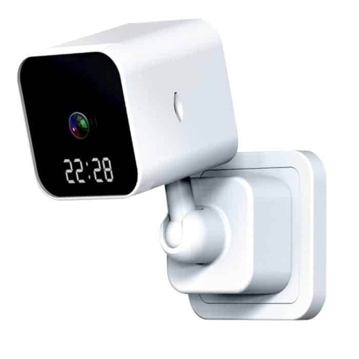 DP27 1080P Clock Plug Card WiFi-Kamera, unterstützt Zwei-Wege-Sprach-Gegensprechanlage und mobile Überwachung, US Plug, EU Plug – Bild 1
