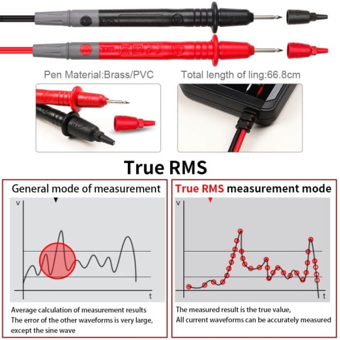 WinAPEX Smart-Touchscreen-Digitalmultimeter, 8136, 8138 – Bild 3