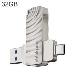 Lenovo Thinkplus MU232 USB 3.2 + USB-C / Typ-C Dual-Head-Flash-Laufwerk, 32GB, 64GB, 128GB, 256GB