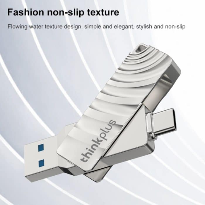 Lenovo Thinkplus MU232 USB 3.2 + USB-C / Typ-C Dual-Head-Flash-Laufwerk, 32GB, 64GB, 128GB, 256GB – Bild 9