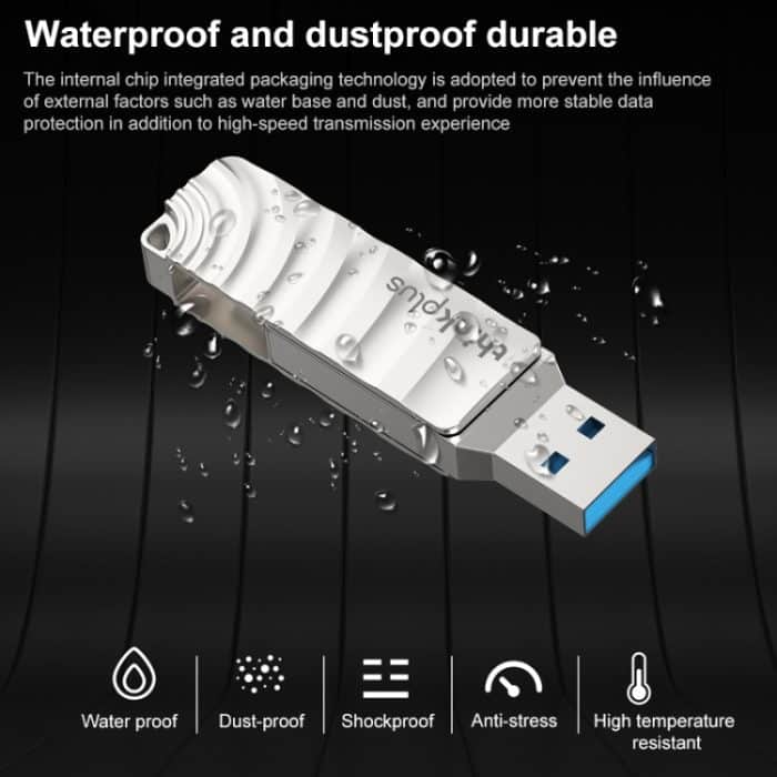 Lenovo Thinkplus MU232 USB 3.2 + USB-C / Typ-C Dual-Head-Flash-Laufwerk, 32GB, 64GB, 128GB, 256GB – Bild 10