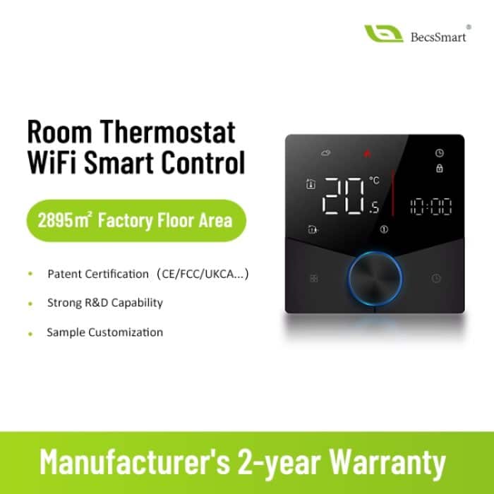 Smart Home LED-Thermostat, BHT-009GALW Water Heating WiFi, BHT-009GBLW Electric Heating WiFi, BHT-009GCLW Boiler Heating WiFi – Bild 5