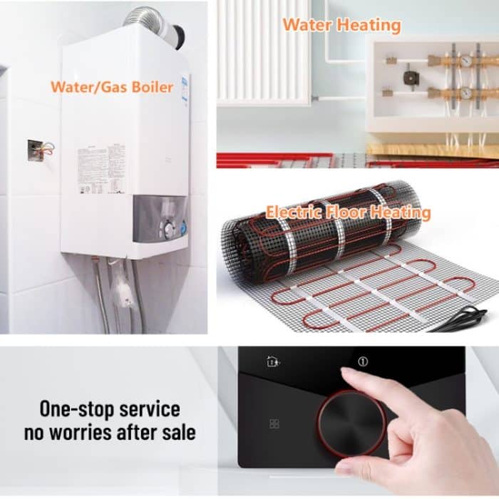 Smart Home LED-Thermostat, BHT-009GALW Water Heating WiFi, BHT-009GBLW Electric Heating WiFi, BHT-009GCLW Boiler Heating WiFi – Bild 11