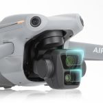 Sunnylife Linsenschutz aus gehärtetem Glas, kombinierte Schutzfolien, For DJI Air 3 1 Set, For DJI Air 3 2 Sets