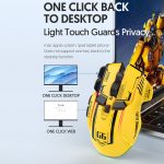 HXSJ G6 10 Tasten RGB 12800DPI Tri-Mode Wireless Gaming Maus – Bild 9