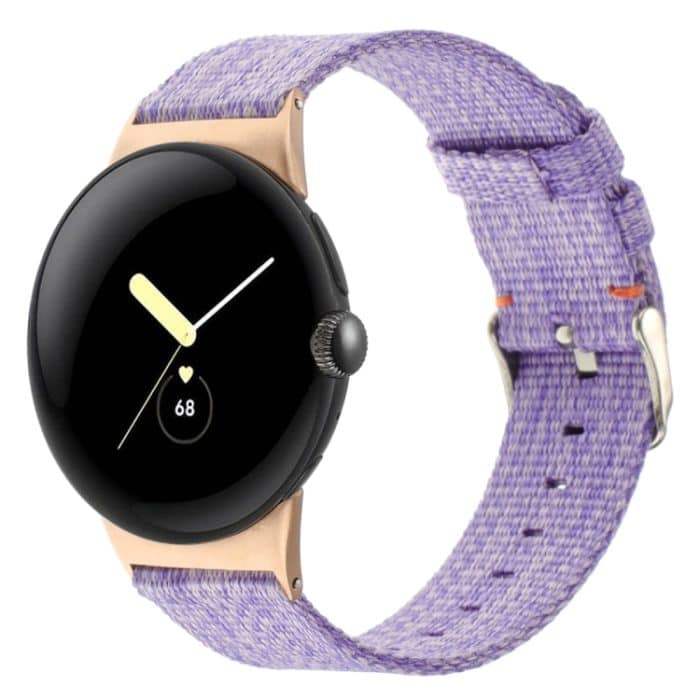 Nylon-Canvas-Uhrenarmband, For Google Pixel Watch 2 / Pixel Watch – Bild 1