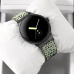 Wellengeflochtenes Nylon-Uhrenarmband, For Google Pixel Watch 2 / Pixel Watch – Bild 3