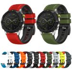 Zweifarbiges Twill-Uhrenarmband aus Silikon mit Schnellverschluss, For Garmin Fenix 7 – Bild 5