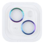 Rückseite der Kamerafolie aus gehärtetem Glas mit CD-Textur, For iPhone 15 Plus / 15 – Bild 2