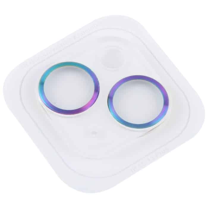 Rückseite der Kamerafolie aus gehärtetem Glas mit CD-Textur, For iPhone 15 Plus / 15 – Bild 3