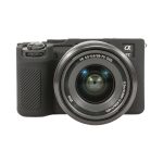 Schutzhülle aus weichem Silikon mit Litchi-Textur, For Sony ILCE-7CM2 / A7C II / A7CR