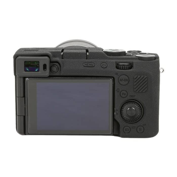 Schutzhülle aus weichem Silikon mit Litchi-Textur, For Sony ILCE-7CM2 / A7C II / A7CR – Bild 2