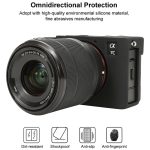 Schutzhülle aus weichem Silikon mit Litchi-Textur, For Sony ILCE-7CM2 / A7C II / A7CR – Bild 3