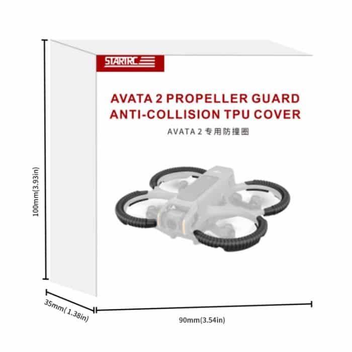 STARTRC Propeller TPU Schutzschutz Antikollisionsringabdeckung, For DJI AVATA 2 – Bild 10