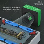 Mijing FS-11 Kühlung + UV-Härtung + Rauchabsaugung Wabenstrahlventilator – Bild 9