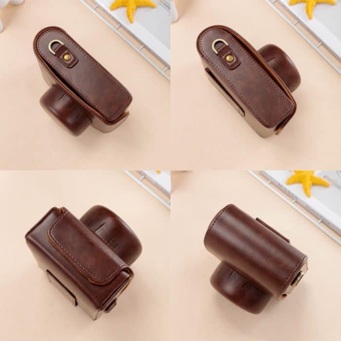 Ganzkörper-Kameratasche aus Leder mit Riemen, For FUJIFILM X100VI – Bild 5