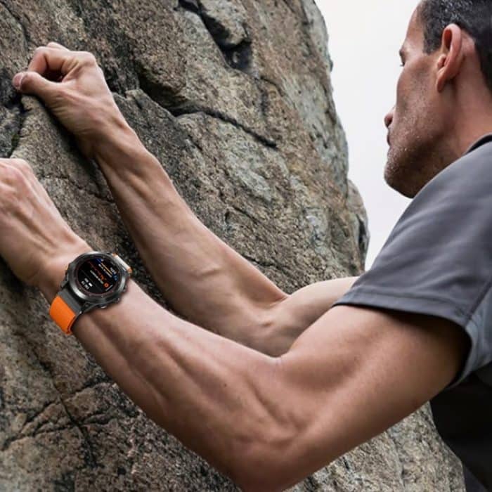 Loop-Nylon-Uhrenarmband, For Garmin 22mm, For Garmin 26mm – Bild 6