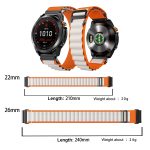 Loop-Nylon-Uhrenarmband, For Garmin 26mm – Bild 8