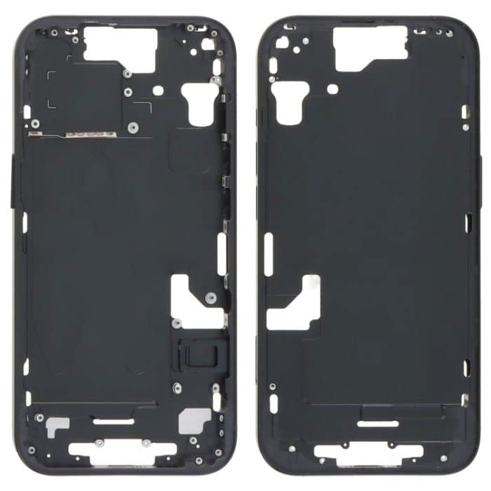 Für iPhone 15 Mittelrahmen-Blendenplatte mit seitlichen Tasten + Kartenfach, CE EU Version, US Version, China Version – Bild 1