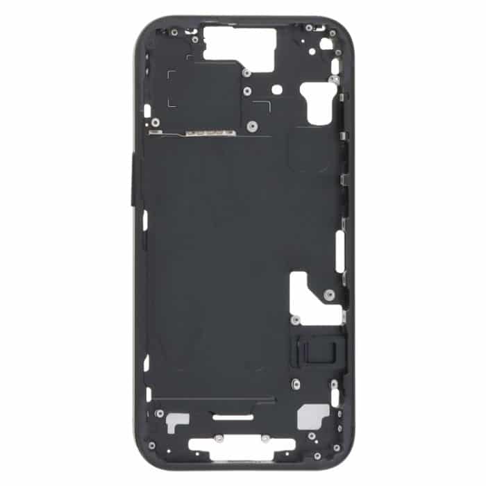 Für iPhone 15 Mittelrahmen-Blendenplatte mit seitlichen Tasten + Kartenfach, CE EU Version, US Version, China Version – Bild 2