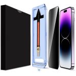 LK Einfach zu installierende Sichtschutzfolie aus gehärtetem Glas, For iPhone 14 Pro Max, For iPhone 13 Pro Max, For iPhone 13 / 13 Pro, For iPhone 12 / 12 Pro, For iPhone 12 Pro Max, For iPhone 11 Pro Max, For iPhone 11, For iPhone 11 Pro