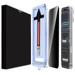 LK Einfach zu installierende Sichtschutzfolie aus gehärtetem Glas, For iPhone 16 Pro Max, For iPhone 16 Pro, For iPhone 16 Plus, For iPhone 16, For iPhone 15 Pro Max, For iPhone 15 Pro, For iPhone 15 Plus, For iPhone 15, For iPhone 14 Plus, For iPhone ...