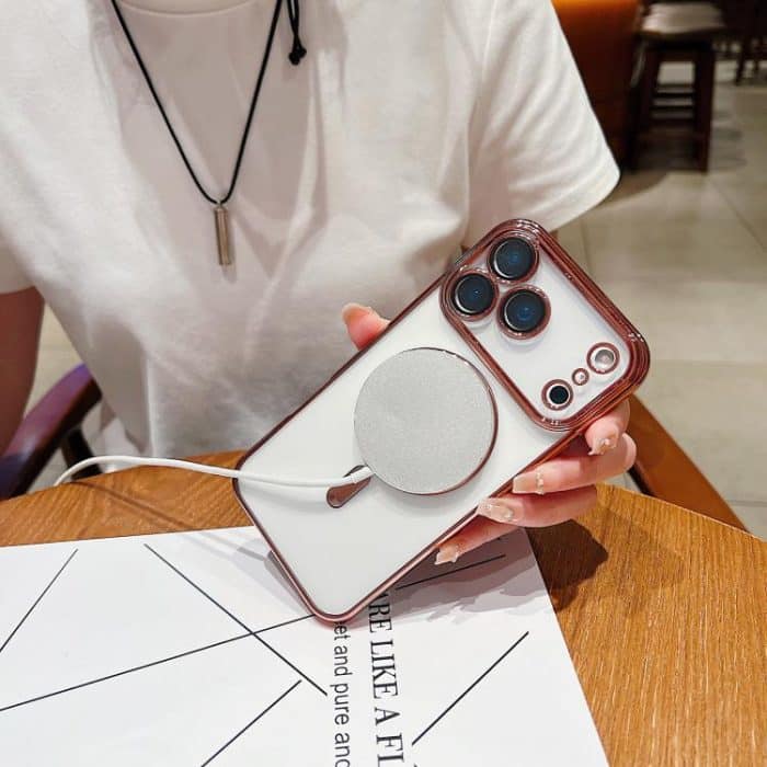 Galvanisieren der MagSafe-Telefonhülle, For iPhone 12 Pro Max, For iPhone 12 Pro, For iPhone 11 Pro Max – Bild 4