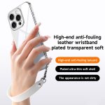 SULADA – Galvanisierte, transparente TPU-Telefonhülle mit weichem Rahmen und Handschlaufe, For iPhone 15 Pro Max, For iPhone 15 Pro, For iPhone 15, For iPhone 14 – Bild 2