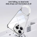 SULADA – Galvanisierte, transparente TPU-Telefonhülle mit weichem Rahmen und Handschlaufe, For iPhone 15 Pro Max, For iPhone 15 Pro, For iPhone 15, For iPhone 14 – Bild 7