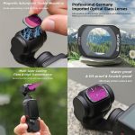 Für DJI Osmo Pocket 3 Sunnylife Kameraobjektivfilter, 4 in 1 ND8-64PL, 4 in 1 UV CPL ND32 ND64, 6 in 1 UV CPL ND8-64 – Bild 5