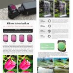 Für DJI Osmo Pocket 3 Sunnylife Kameraobjektivfilter, 4 in 1 ND8-64PL, 4 in 1 UV CPL ND32 ND64, 6 in 1 UV CPL ND8-64 – Bild 8