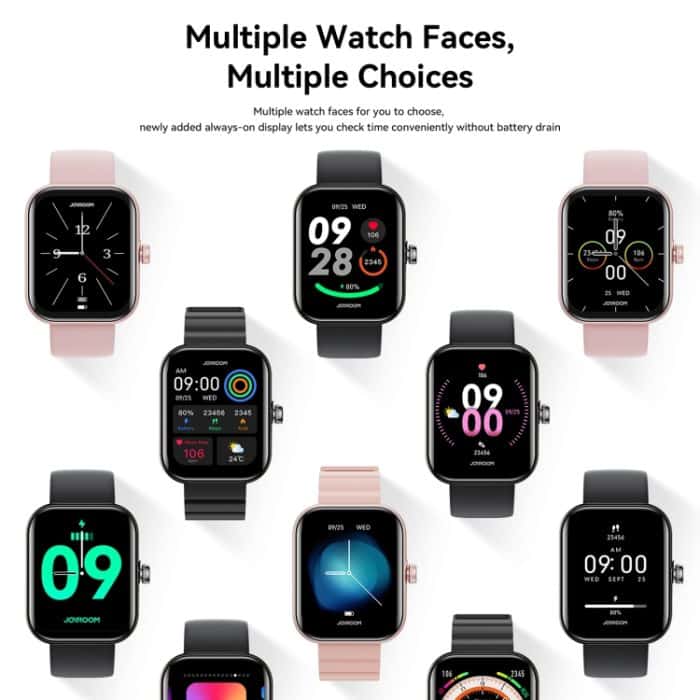 JOYROOM JR-FT5 Plus Fit-life Series Smart Watch, 1,96-Zoll-Bildschirm, unterstützt Bluetooth-Anrufe/Herzfrequenz – Bild 9