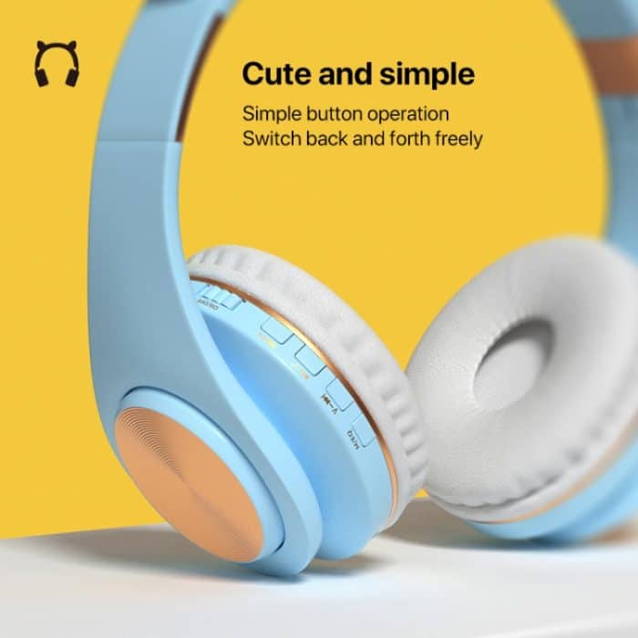 Kabellose Bluetooth-Kopfhörer mit Katzenohren und Licht – Bild 10