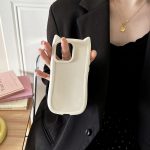 Mattierte einfarbige TPU-Telefonhülle mit Katzenkopf, For iPhone 14 Pro, For iPhone 14 Pro Max, For iPhone 13 Pro Max – Bild 3