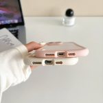 Mattierte einfarbige TPU-Telefonhülle mit Katzenkopf, For iPhone 14 Pro, For iPhone 14 Pro Max, For iPhone 13 Pro Max – Bild 4