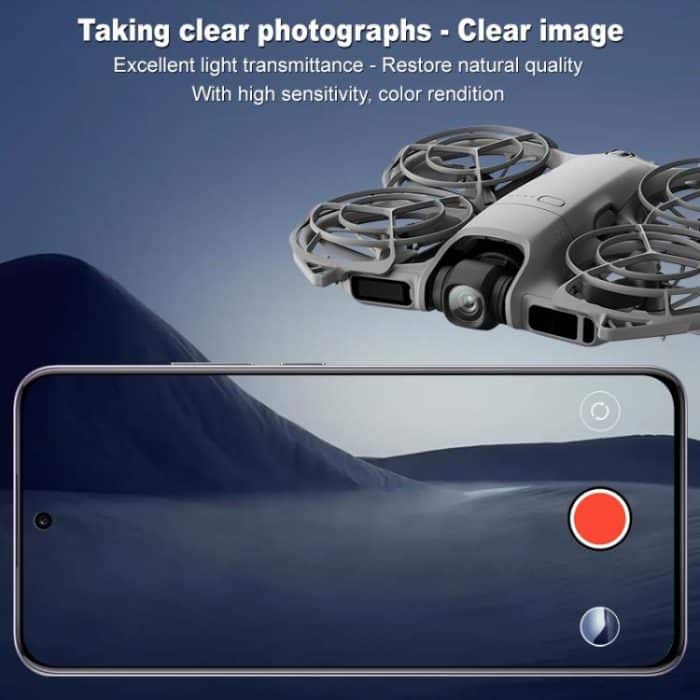 2 Teile/Satz IMAK HD Glas Rückfahrkameraobjektivfolie, For DJI Neo – Bild 4